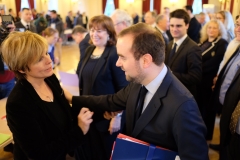 Patricia Schillinger et Sébastien Lecornu